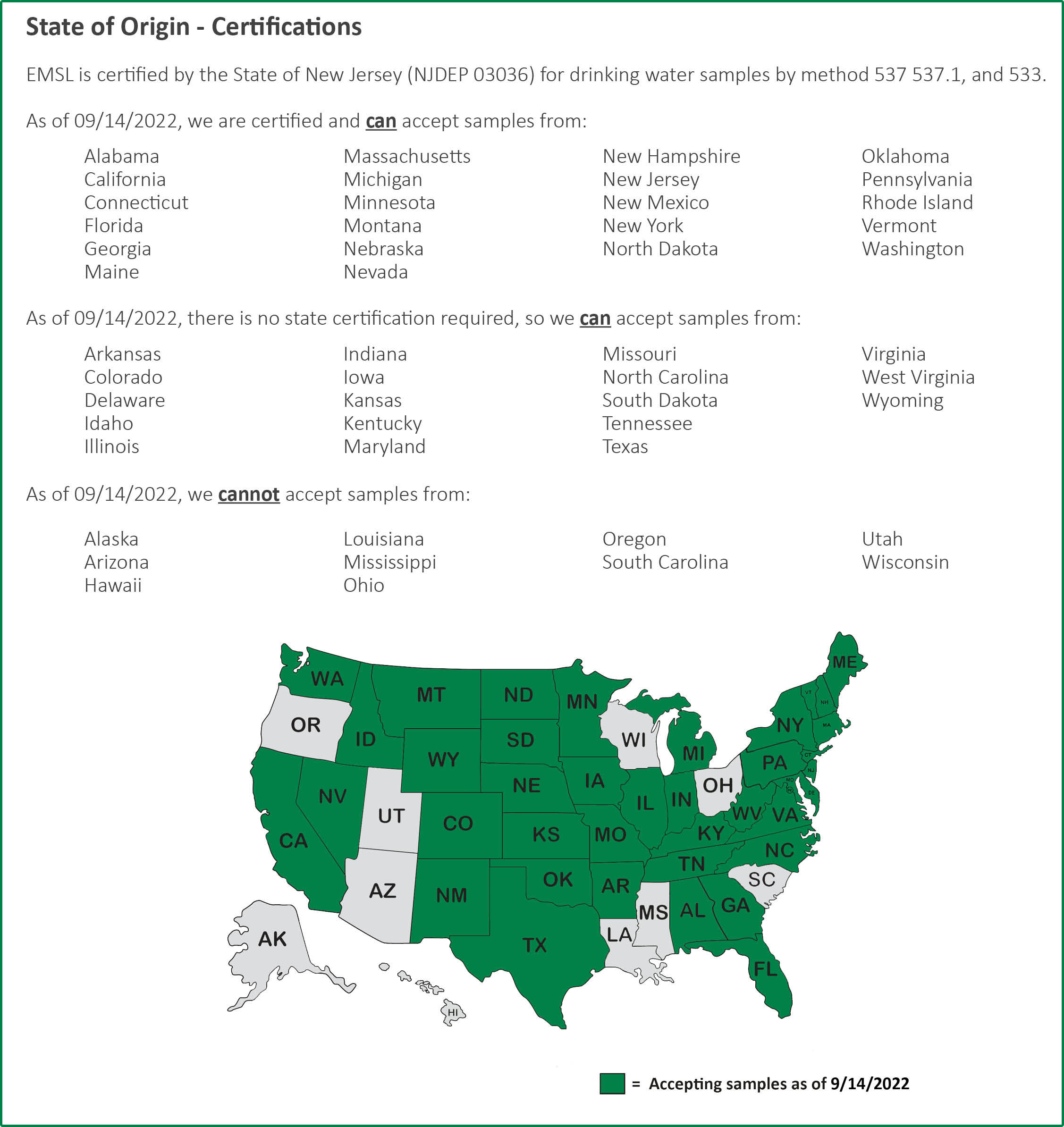 PFAS Map
