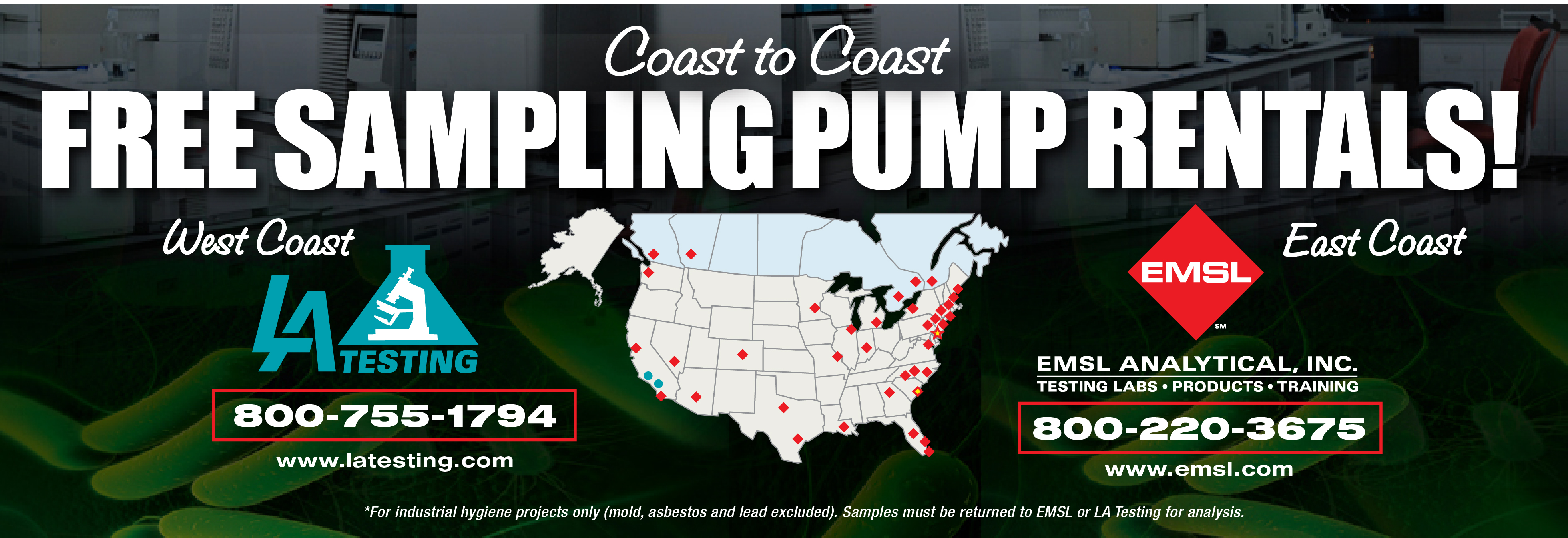 Free Sampling Pump Use