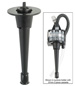Zefon Nylon cyclone (Dorr- Oliver style) with holder