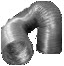 Abatement Tech 6mil Lay-Flat Exhaust Ducting 12" x 500